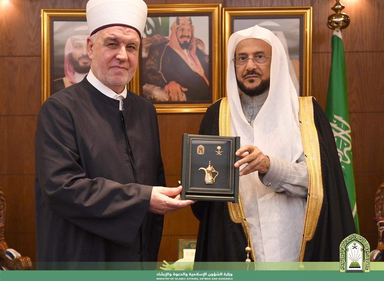 Reisul-ulema KSA.jpg - Rijad: Reisul-ulema i ministar Al Alsheikh razgovarali o unapređenju saradnje